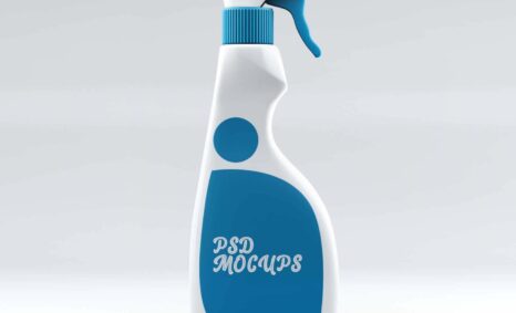 Spray Label Design Mockups