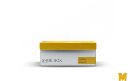 Free PSD Shoe Box Mockup