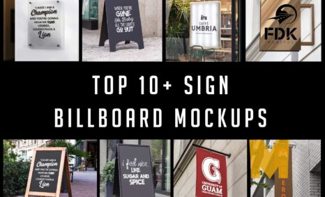 Top 10+ Sign Billboard Mockups