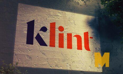 klint Wall Light Logo Mockup