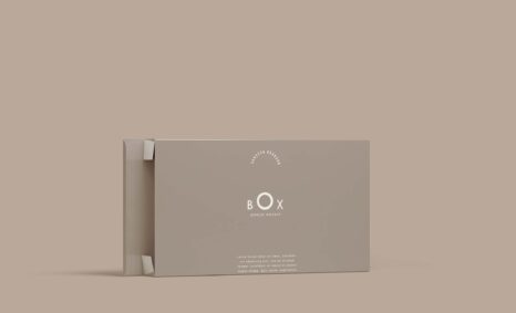 Free Modern and Luxury Packaging Box Mockup