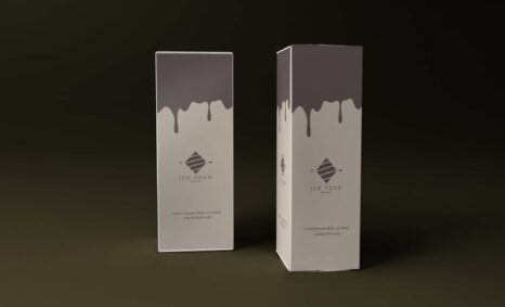 Free Candle Box Packaging Mockup